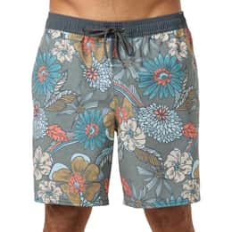 O'Neill Men's Hermosa Elastic Waist Lined 17" Swim Trunks