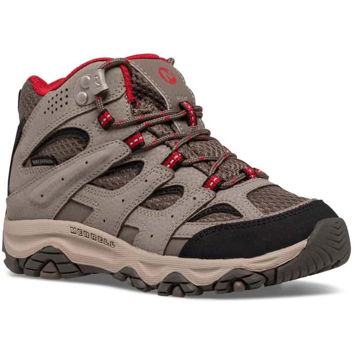 Merrell Girls' Moab 3 Mid Waterproof Hiking Boots