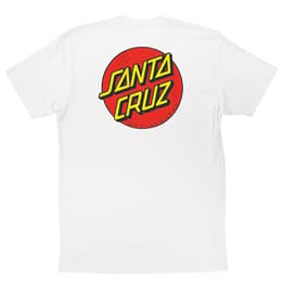 Santa Cruz Men's Classic Dot Chest Short Sleeve T Shirt