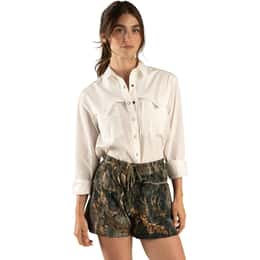 Sendero Women's Confluence Tech Long Sleeve Button Down Shirt
