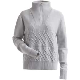 Nils Women's Blue Bird 1/4 Zip Sweater