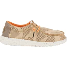 Hey Dude Boys' Wally Y Camo Mesh Casual Shoes