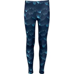 Hot Chillys Kids Micro-Elite Chamois Print Tights