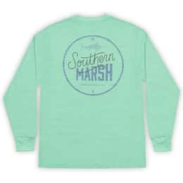 Southern Marsh Men's FieldTec™ Marlin Time Heathered Performance Long Sleeve T Shirt