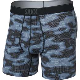 Saxx Men's Quest Quick-Dry Mesh Boxer Briefs