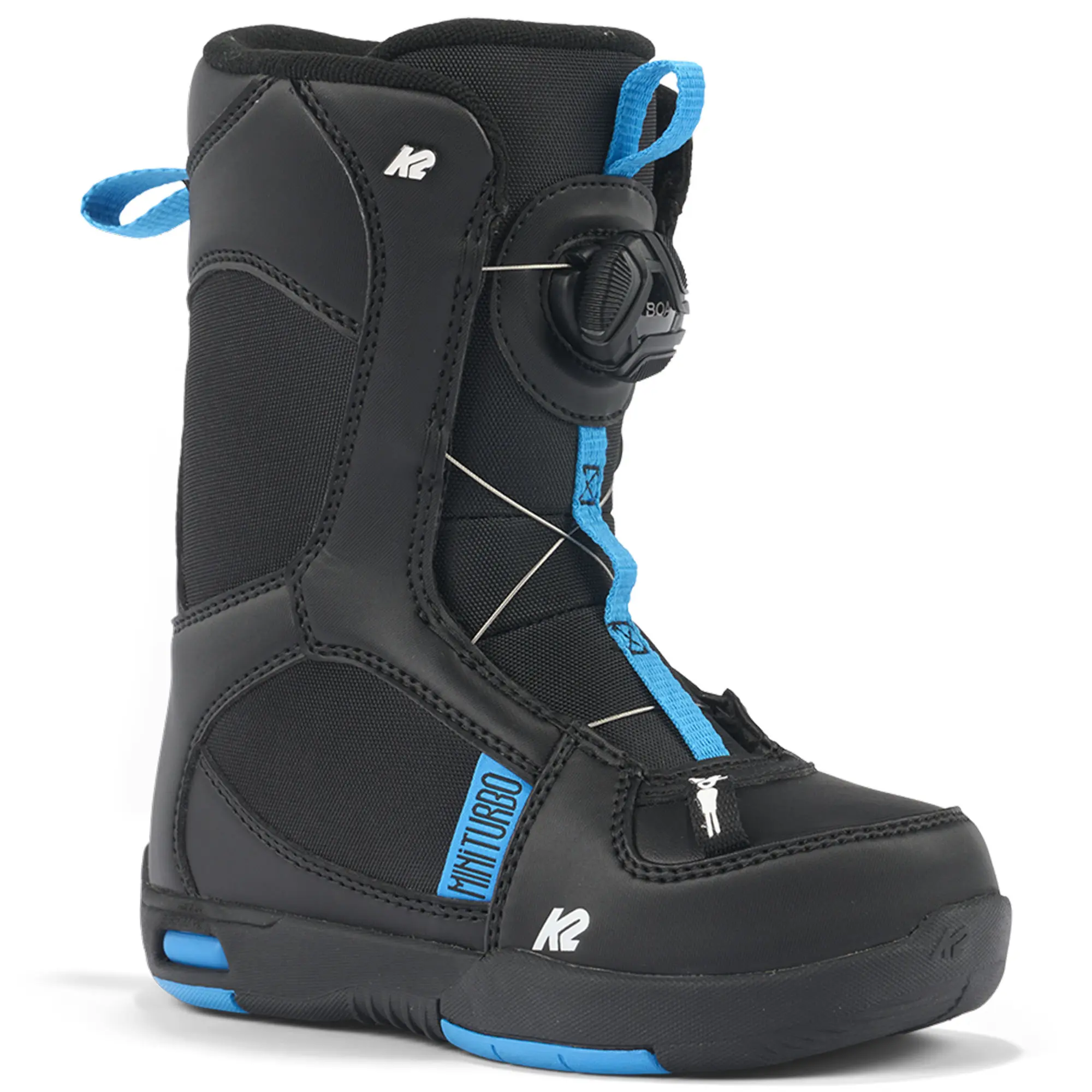 K2 Boys' Mini Turbo Snowboard Boots '24 -  K2 Snowboarding, 00196222152839