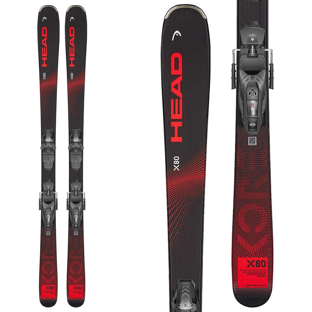 Head Mens Kore 80 X Skis with PRW 11 GripWalk® Bindings 23 - Sun & Ski ...