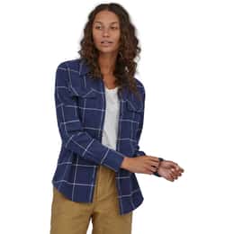 Patagonia Women's Organic Cotton Midweight Fjord Flannel Long Sleeve Shirt