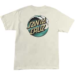 Santa Cruz Men's Wave Dot Short Sleeve T Shirt