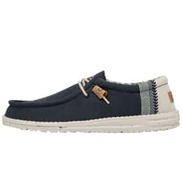 Hey Dude Men's Wally Linen Natural Casual Shoes