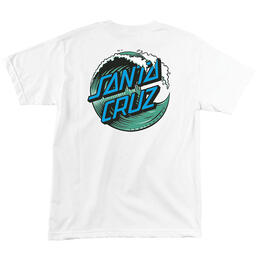 Santa Cruz Men's Wave Dot Regular T Shirt