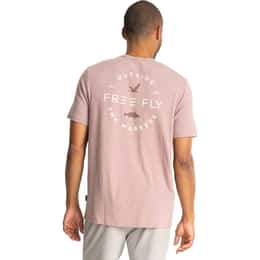 Free Fly Men's Channel Markers Pocket T Shirt