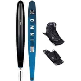 HO Sports Men's Omni Water Skis with Stance 110 Front Boot Bindings '24