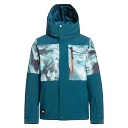 Quiksilver Boys' Mission Printed Block Youth Jacket