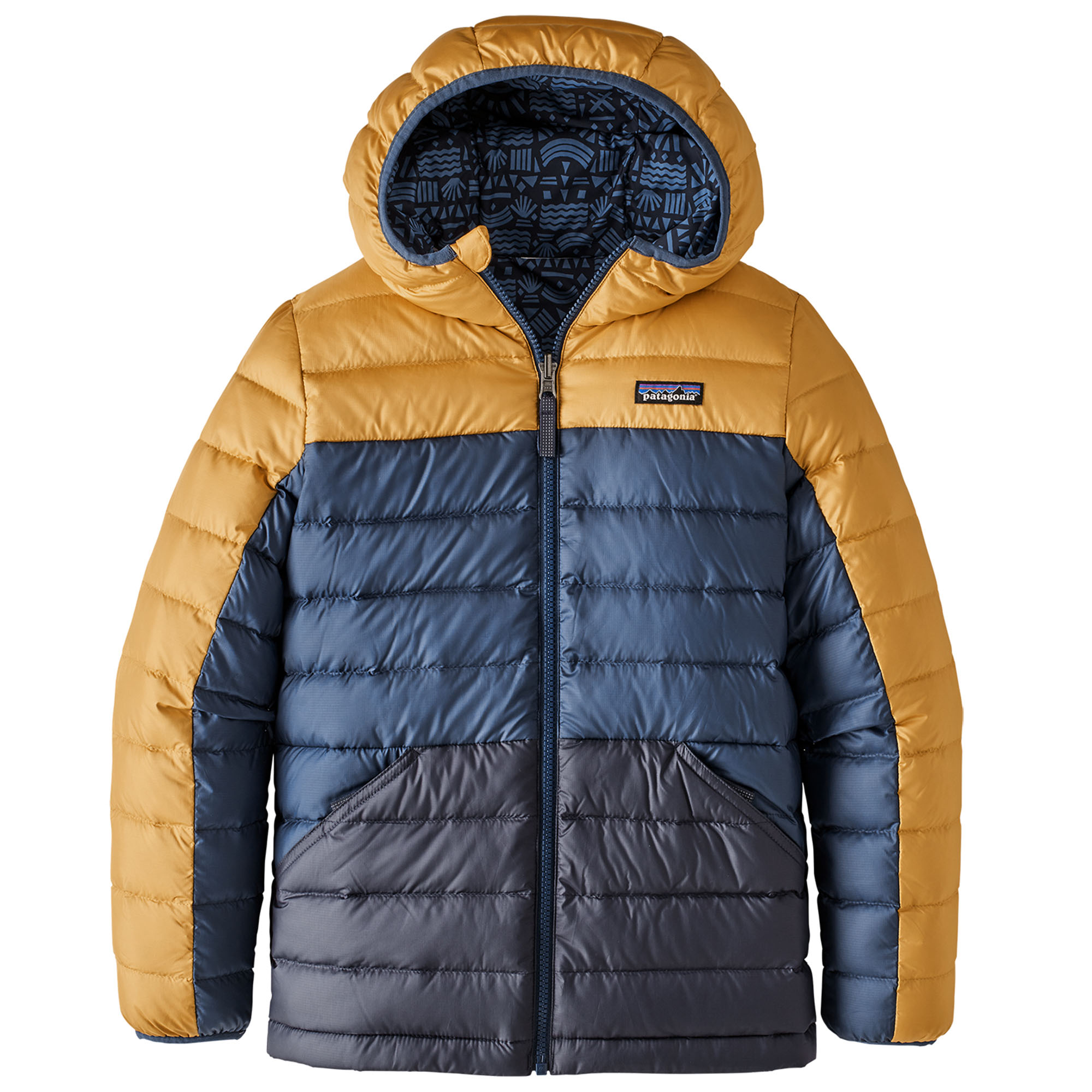 patagonia reversible down sweater hoody