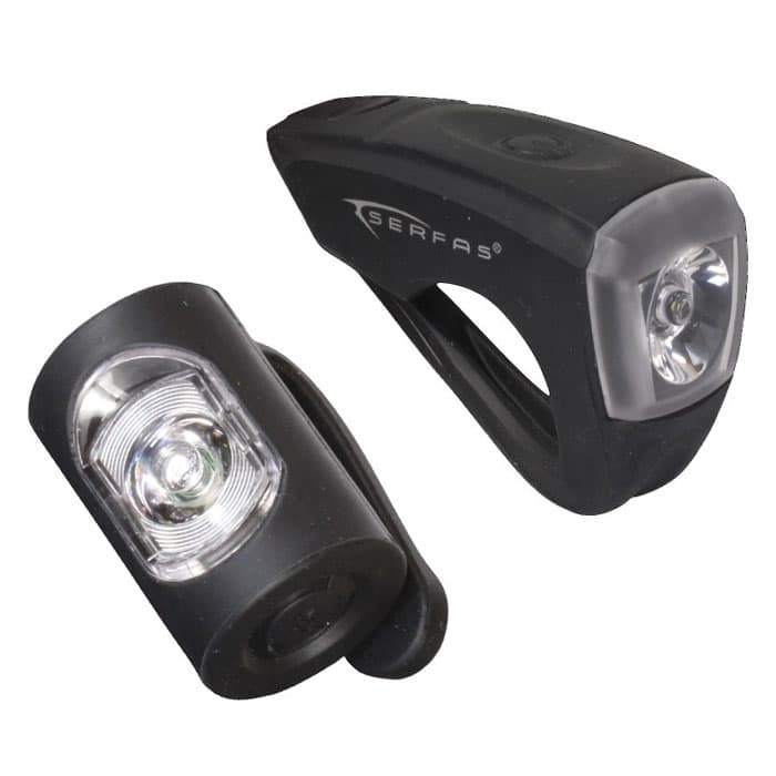 Serfas USB Silicone Combo Bicycle Light - Sun & Ski Sports