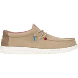Hey Dude Men's Wally Herringbone Slip-On Shoes