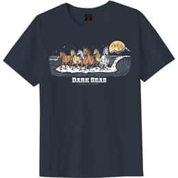 Dark Seas Men's Wave Runners Pigment T Shirt