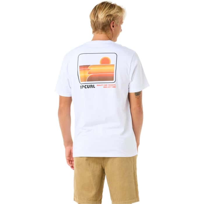 Rip Curl Men's Surf Revival Stacked T Shirt