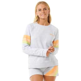 Rip Curl Women's High Tide Surf Raglan Crew T Shirt