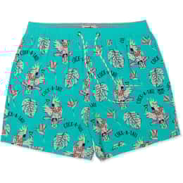 Party Pants Men's Cock-A-Tails Party Starter 5 in Swim Trunks