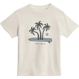 Free Fly Little Kids' Party Wave Short Sleeve T-Shirt