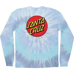 Santa Cruz Men's Classic Dot Long Sleeve T Shirt