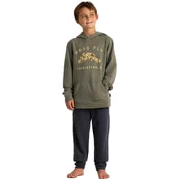 Free Fly Kids' Vintage Camo Redfish Fleece Hoodie
