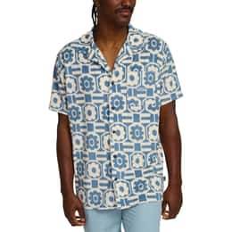 Howler Brothers Men's Palapa Terry Button Down Short Sleeve Shirt