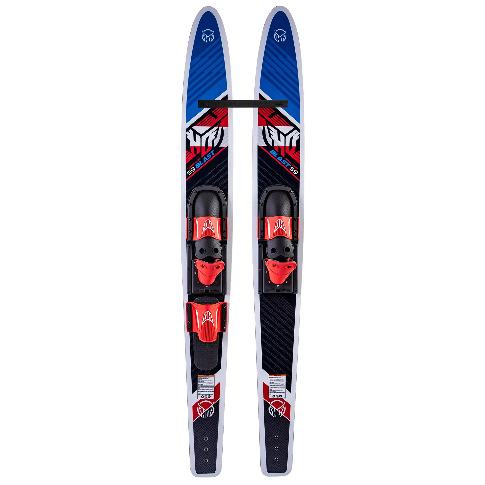 "HO Sports Blast Combo Water Skis with Horse-Shoe Bindings '24"