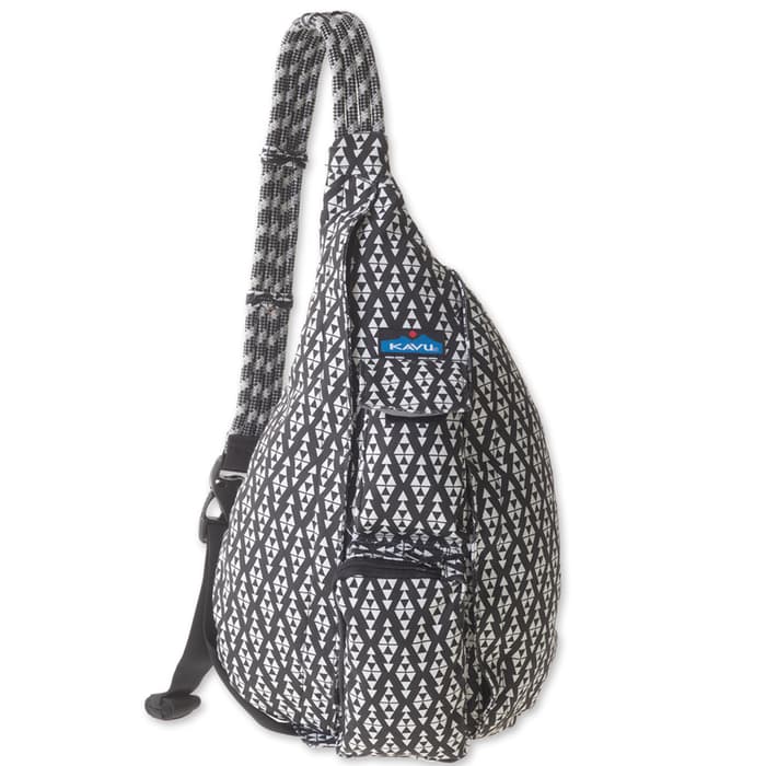 Kavu Women's Rope Black And White Trio Bag Sun & Ski Sports