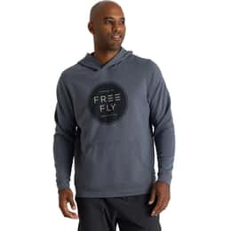 Free Fly Men's Comfort On Fleece Hooded Pullover