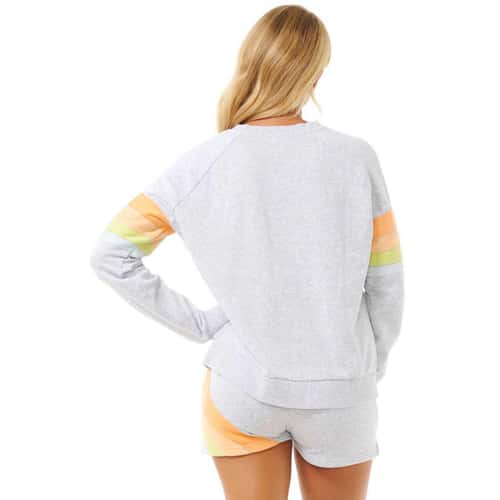 Rip Curl Women's High Tide Surf Raglan Crew T Shirt alt image view 1