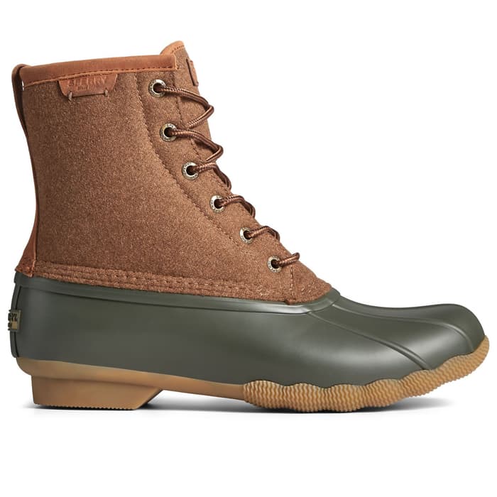 sperry grey wool duck boots