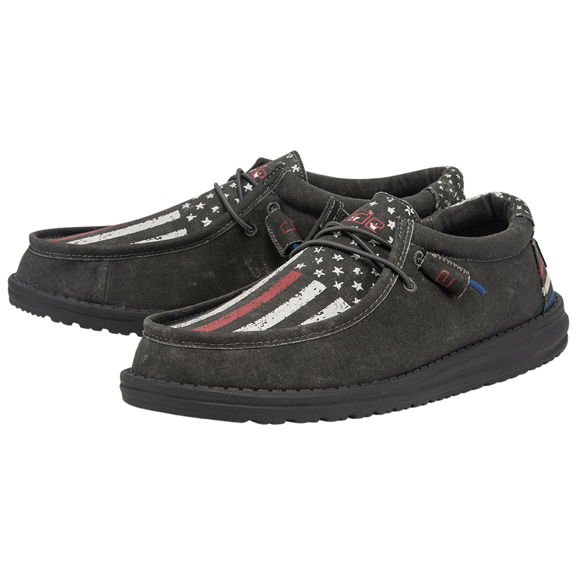 Casual Shoes Patriotic Hey Dudes Mens Hey Dude Men`s Wally
