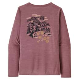 Patagonia Women's Capilene Cool Daily Lands Long Sleeve Graphic T Shirt