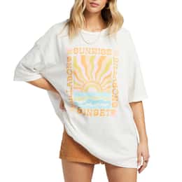 Billabong Women's Sunrise To Sunset Oversized T Shirt