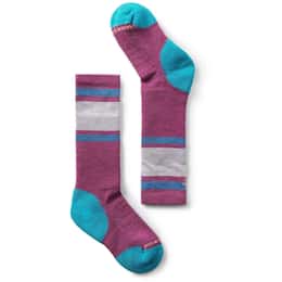 Smartwool Kids Wintersport Full Cushion Stripe Over The Calf Socks