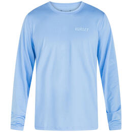 Hurley Men's Fastlane Hybrid UPF Long Sleeve T Shirt