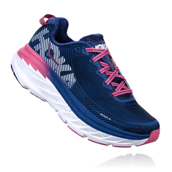 Hoka One One Women's Bondi 5 Wide Running Shoes Sun & Ski Sports
