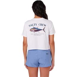 Salty Crew Women's Big Blue Cropped Short Sleeve T Shirt