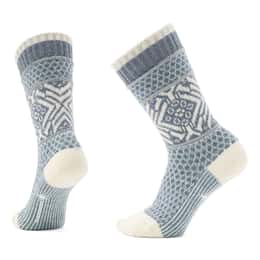 Smartwool Women's Everyday Cozy Popcorn Snowflake Pattern Crew Socks