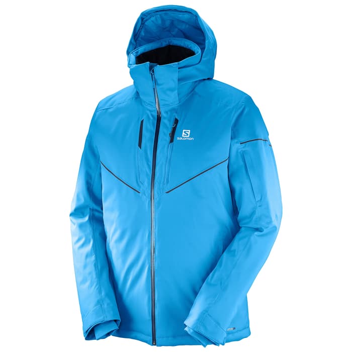 Salomon Men's Stormrace Ski Jacket, Hawaiian Blue - Sun & Ski Sports