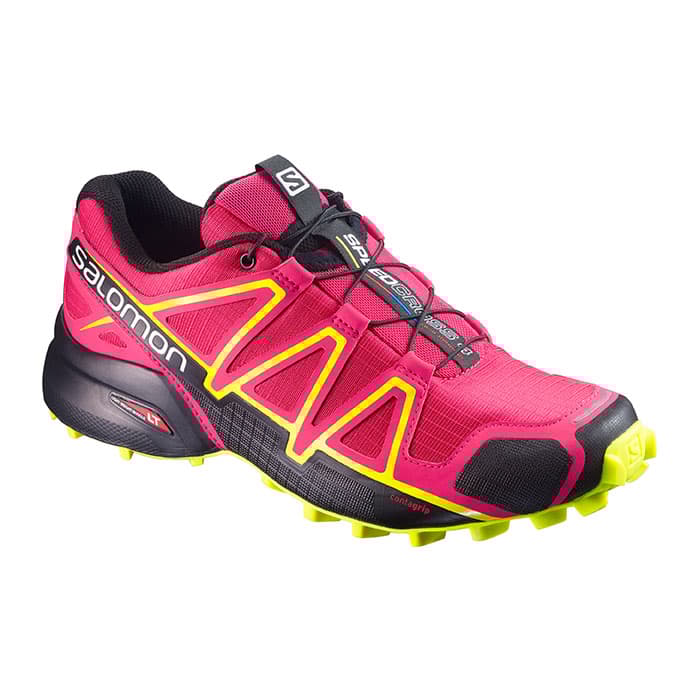 salomon pink shoes