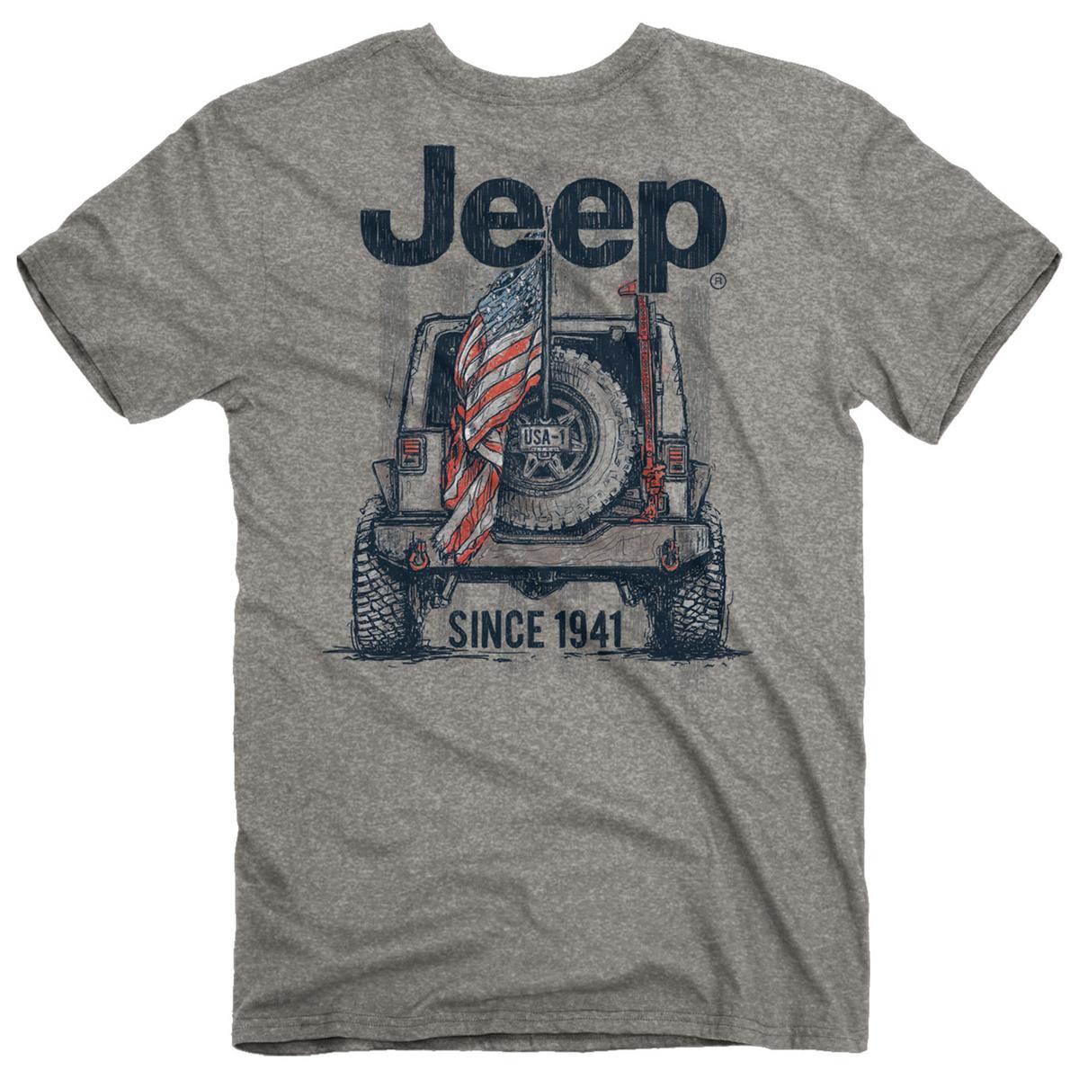 Jeep Mens USA 1 T Shirt - Sun & Ski Sports