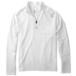 Hot Chillys Men's Micro-Elite Chamois Zone Zip T-Neck