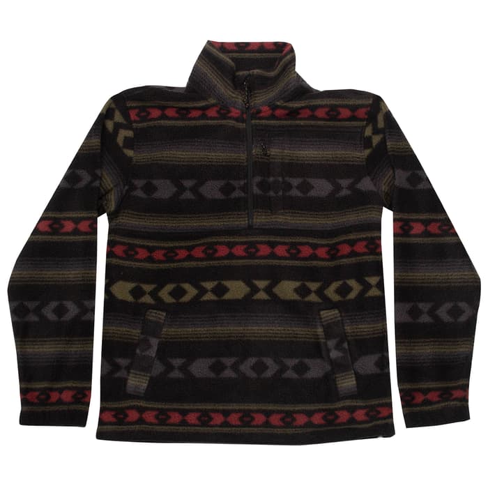 Billabong Men's Boundary Mock Neck Polar Fleece Pullover Sun & Ski Sports