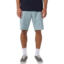 O'Neill Men's Portola Slub Check 20" Hybrid Shorts
