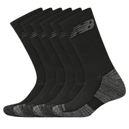 New Balance Men's 6 Pack Performance Cushion Crew Socks