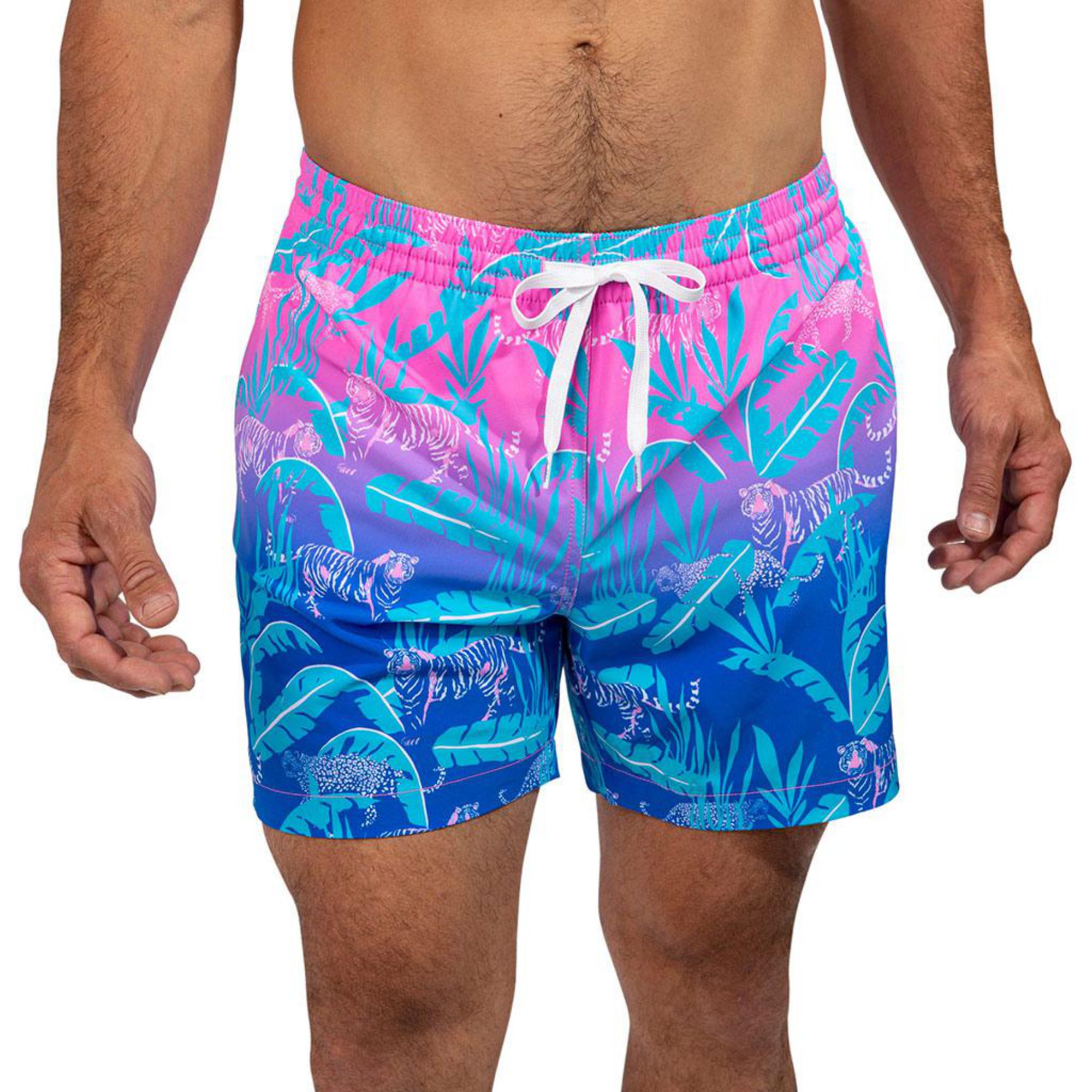 "Chubbies Men's The Hydrofoils 55 Lined Classic Swim Trunks"